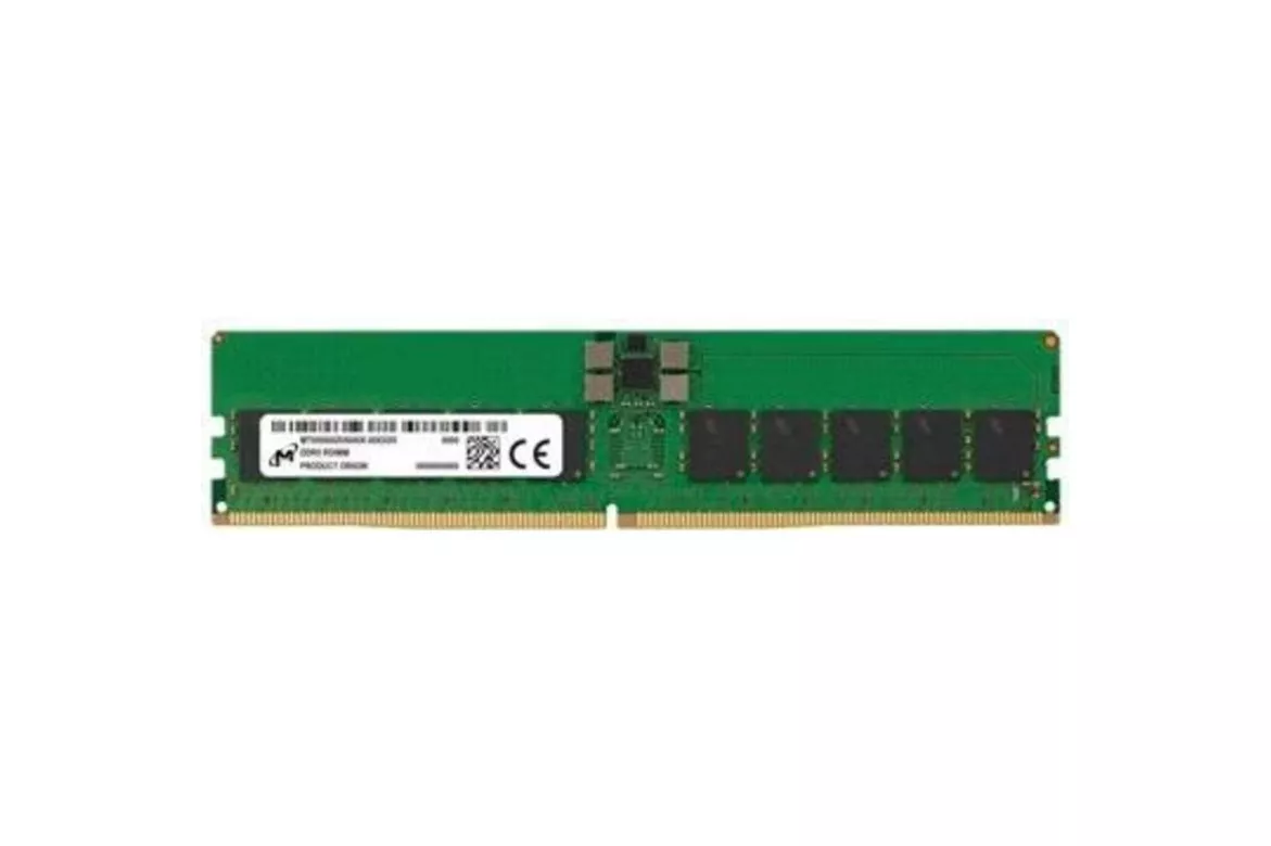 Memoria RAM Crucial MTC20F1045S1RC64BR 32GB 1x32GB DDR5 6400MHz CL52 ECC Registered Verde