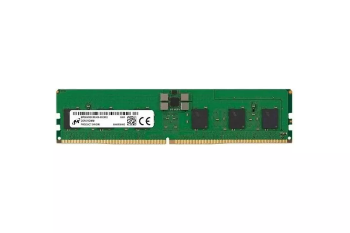 Memoria RAM Crucial MTC10F1084S1RC64BD2R 16GB 1x16GB DDR5 6400MHz CL52 Registered Verde