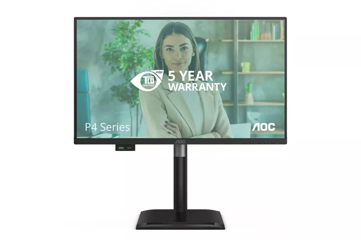 Monitor AOC 24P4U 23,8" FullHD 120Hz IPS Hub USB Altura Ajustable