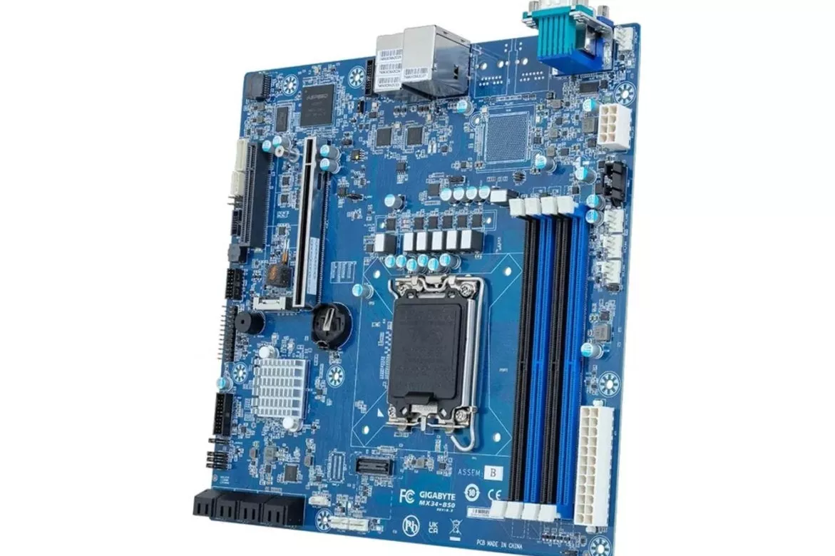 Placa Base Gigabyte MX34-BS0 Micro ATX LGA 1700 DDR5 PCIe 5.0 SATA RAID