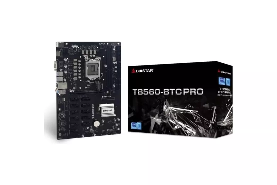 Placa Base Biostar TB560-BTC PRO Intel B560 LGA 1200 DDR4 ATX HDMI PCIe 4.0