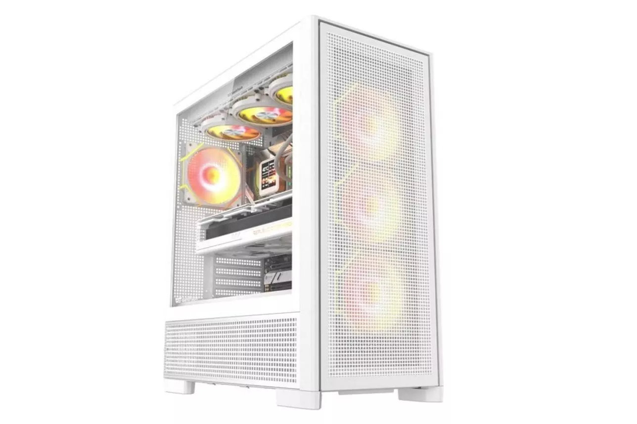 Caja PC Darkflash AIRNOVA Big Tower Blanca ATX E-ATX ITX