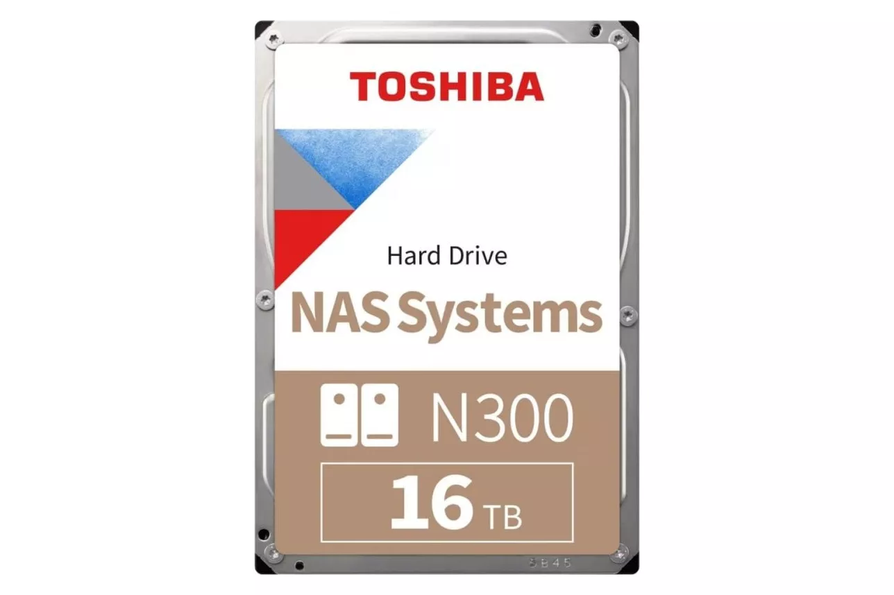Disco Duro Toshiba N300 16TB NAS SATA III 7200rpm 512MB Cache CMR Bulk