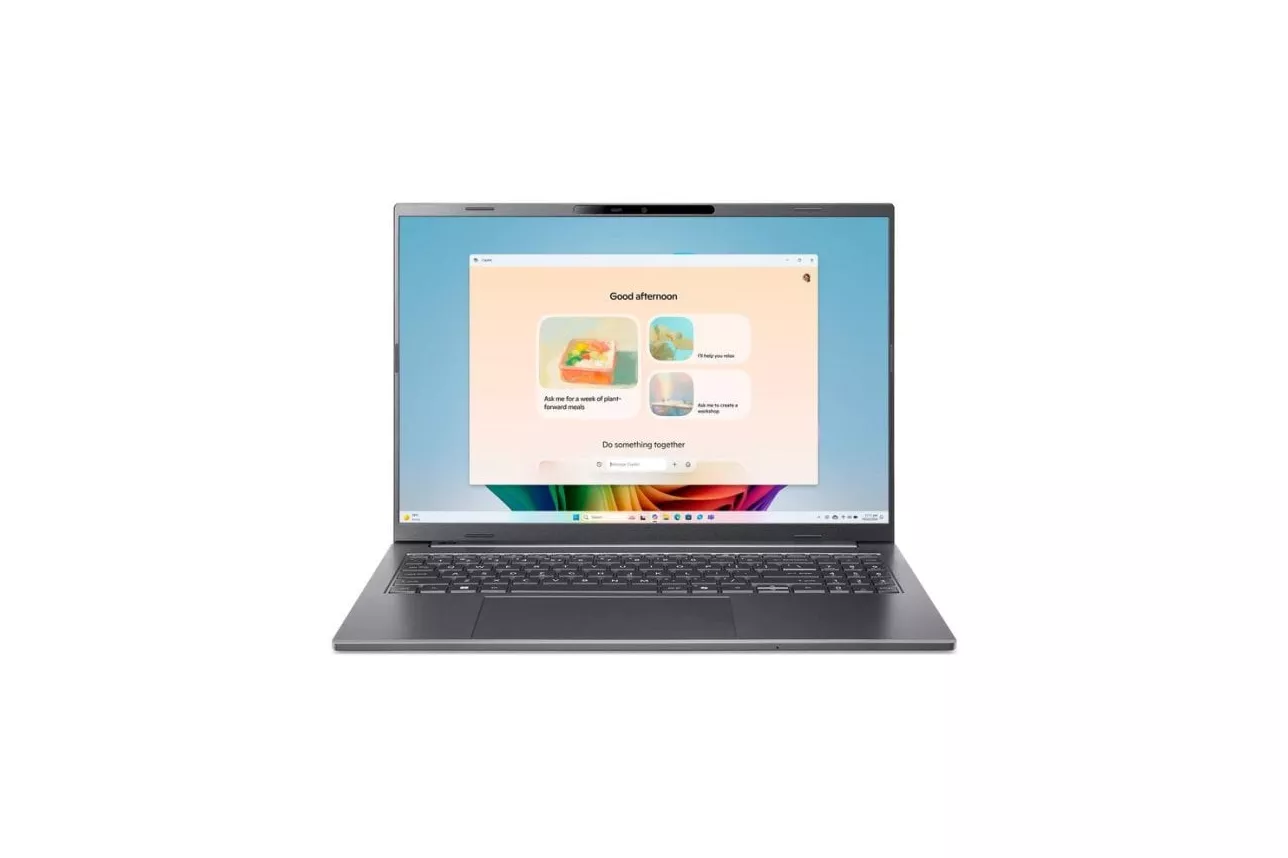 Port&aacute;til Acer Aspire 16 AI A16-11M-X4X3 16" Snapdragon X1-26-100 16GB 512GB SSD Adreno Windows 11 Home
