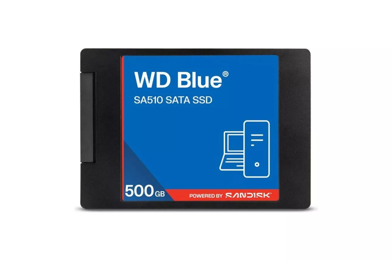 Disco Duro Sandisk WD Blue SA510 500GB SATA SSD 560MB/s TRIM Support