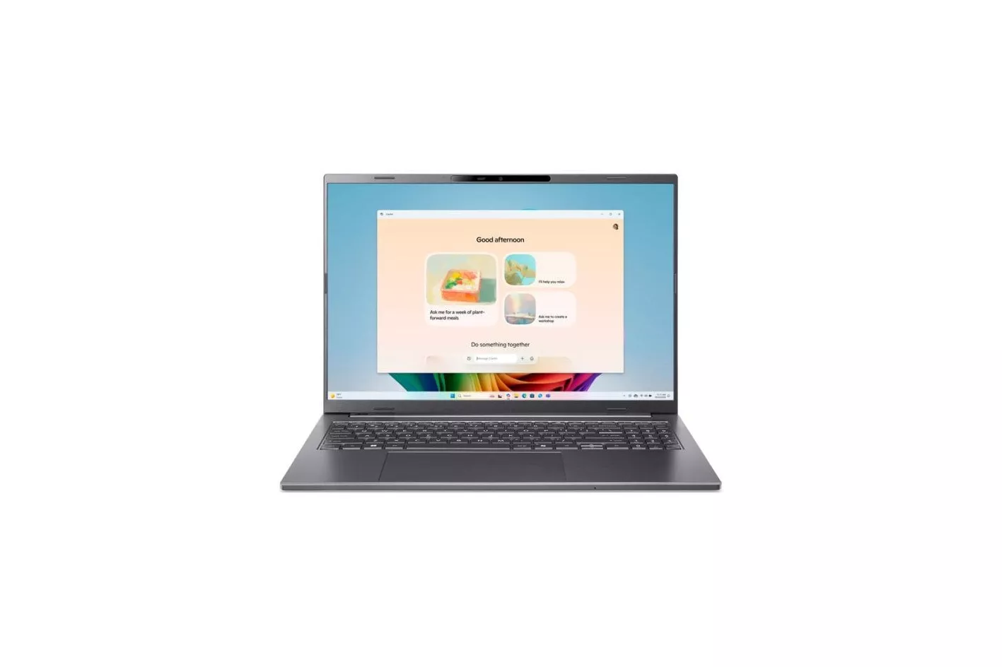 Port&aacute;til Acer Aspire 16 AI A16-11M-X9L6 16" Snapdragon X1-26-100 32GB 1TB SSD Adreno Windows 11 Home