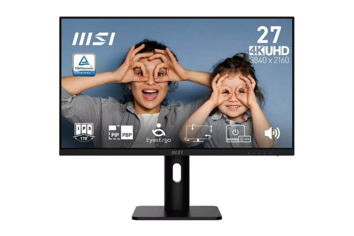 Monitor MSI PRO MP273UP 27" UltraHD 4K 60Hz IPS Altavoces Ajuste Altura