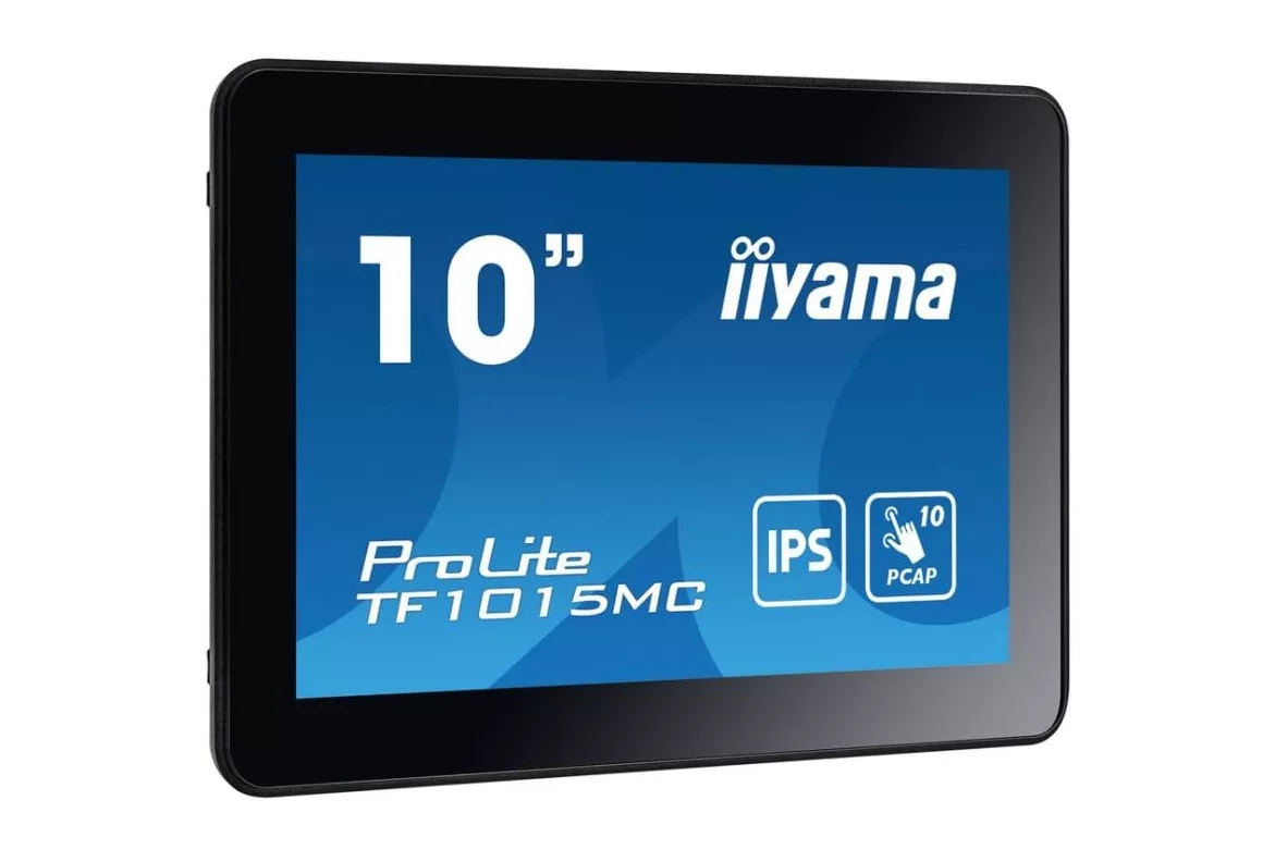 Monitor iiyama TF1015MC-B3 10,1" HD 75Hz IPS T&aacute;ctil Multi-touch VESA RJ45