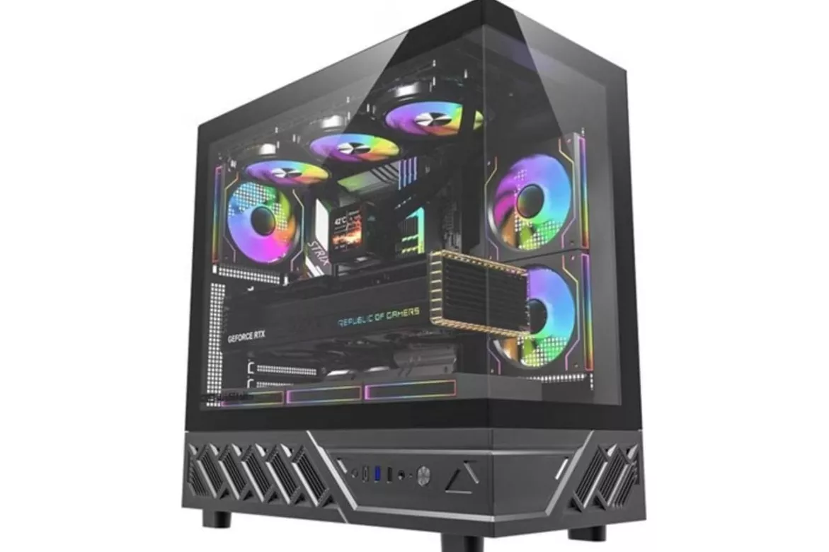 Caja PC Darkflash DS950 Midi Tower ATX Ventana Lateral Negro