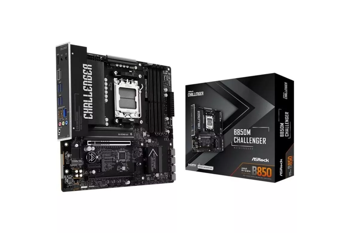 Placa Base AsRock AMD B850 AM5 DDR5 ATX HDMI 7.1 RJ45 2.5Gb PCIe 5.0 USB-C
