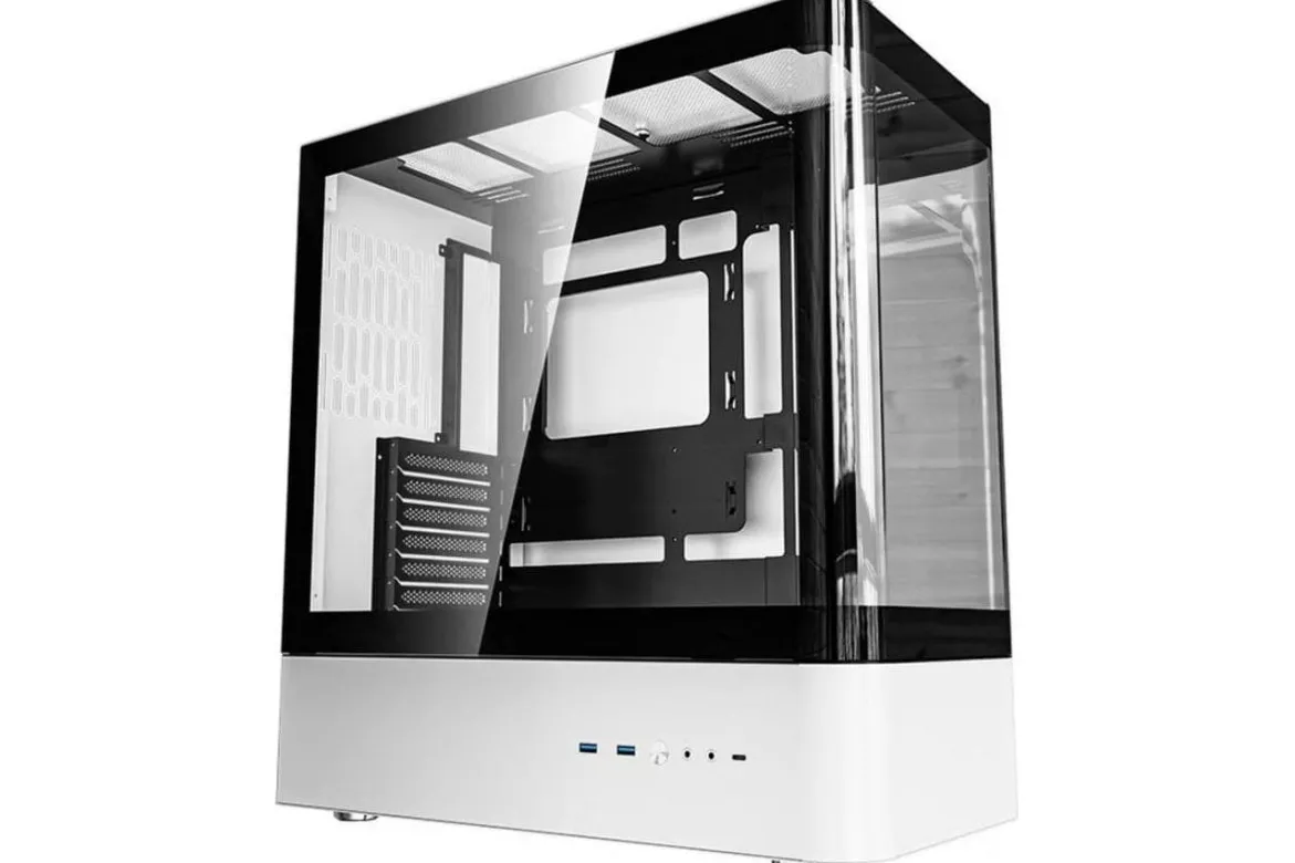 Caja PC Darkflash HM1 ATX Vidrio Templado Negro Midi Tower