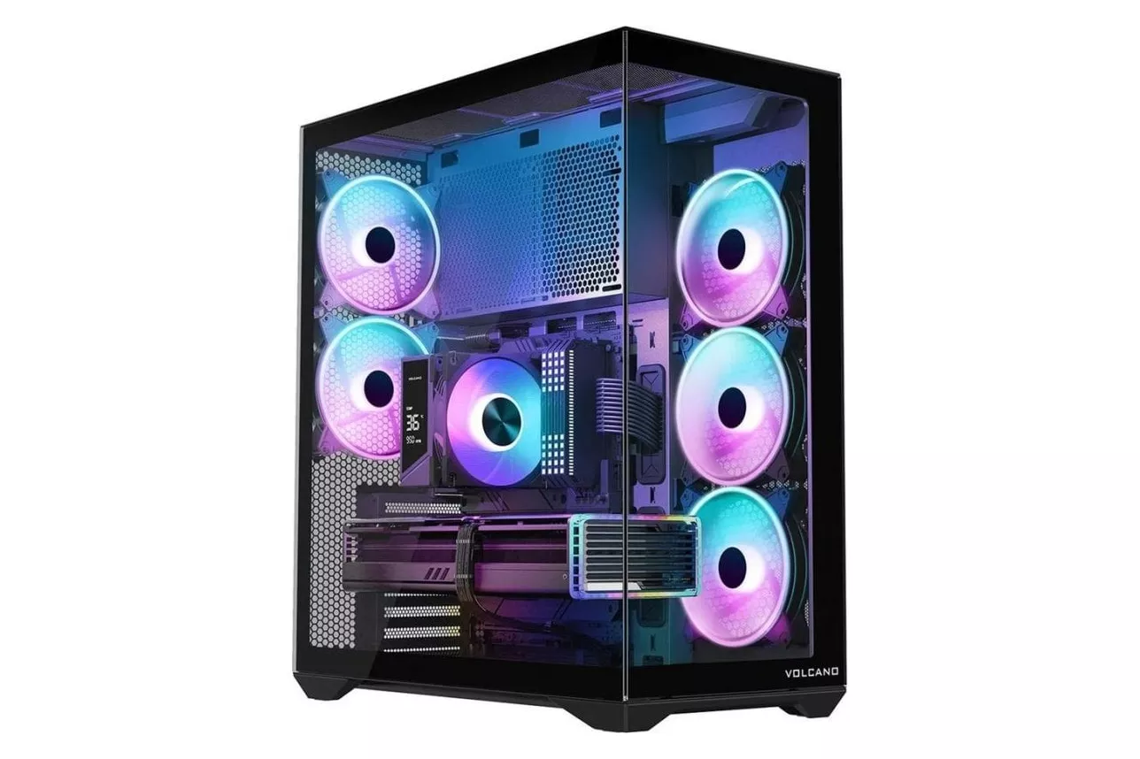 Caja PC Full Tower Modecom Space XL ATX E-ATX Cristal Templado ARGB