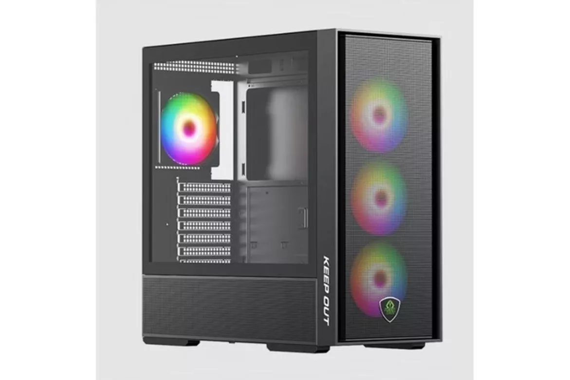 Caja PC Keep Out Gaming KO XC-805 MESH ARGB USB3 ATX