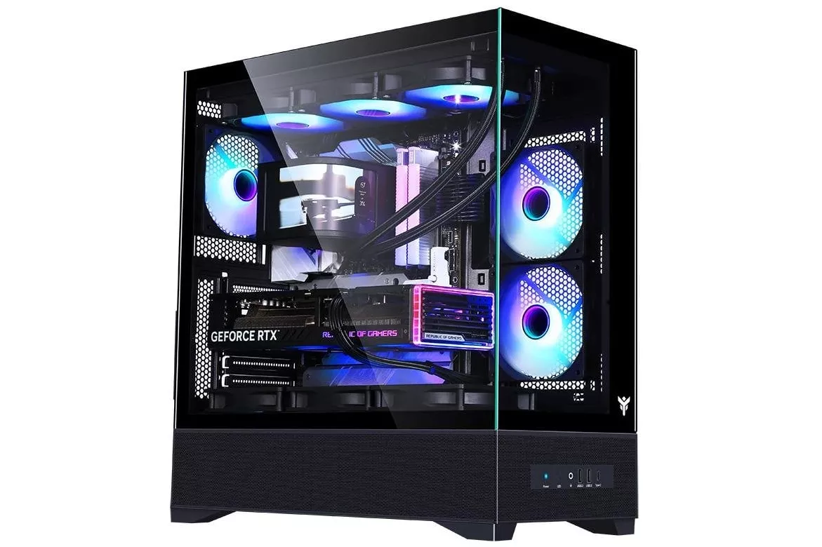Carcasa Itek SHOWBUI 37B Torre ATX Negro Metal Gaming