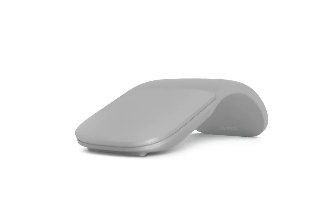 Rat&oacute;n Microsoft Surface Arc Mouse Bluetooth 1000 DPI Gris Ambidiestro Touch