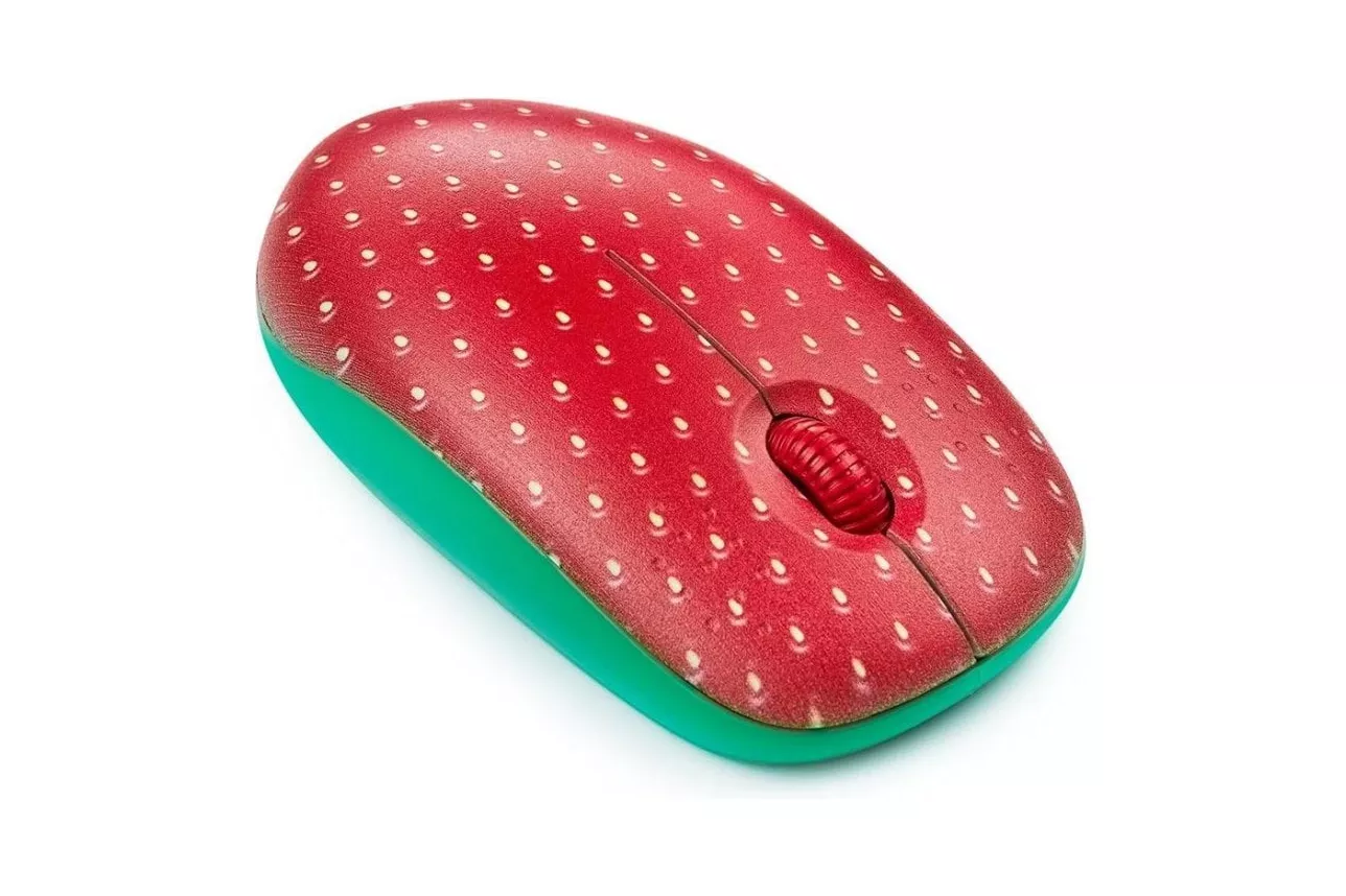 Rat&oacute;n Mustard Very Berry RF Wireless 1600 DPI Rojo Ergonom&iacute;a Beidh&auml;ndig
