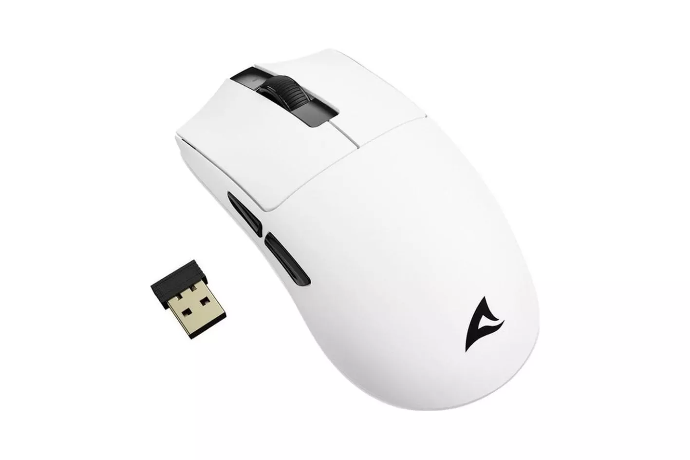 Sharkoon FIREGLIDER One Rat&oacute;n Gaming Cableado Inal&aacute;mbrico 50G DPI Ajustable Blanco