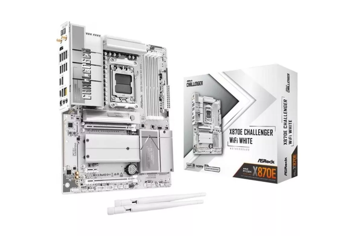 Placa Base Asrock X870E Challenger AM5 DDR5 ATX WiFi 7 PCIe 5.0 256GB