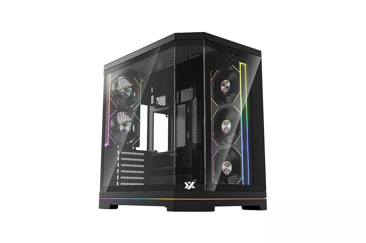 Carcasa PC XYZ NEUTRON X Negro Midi Tower ATX BTF