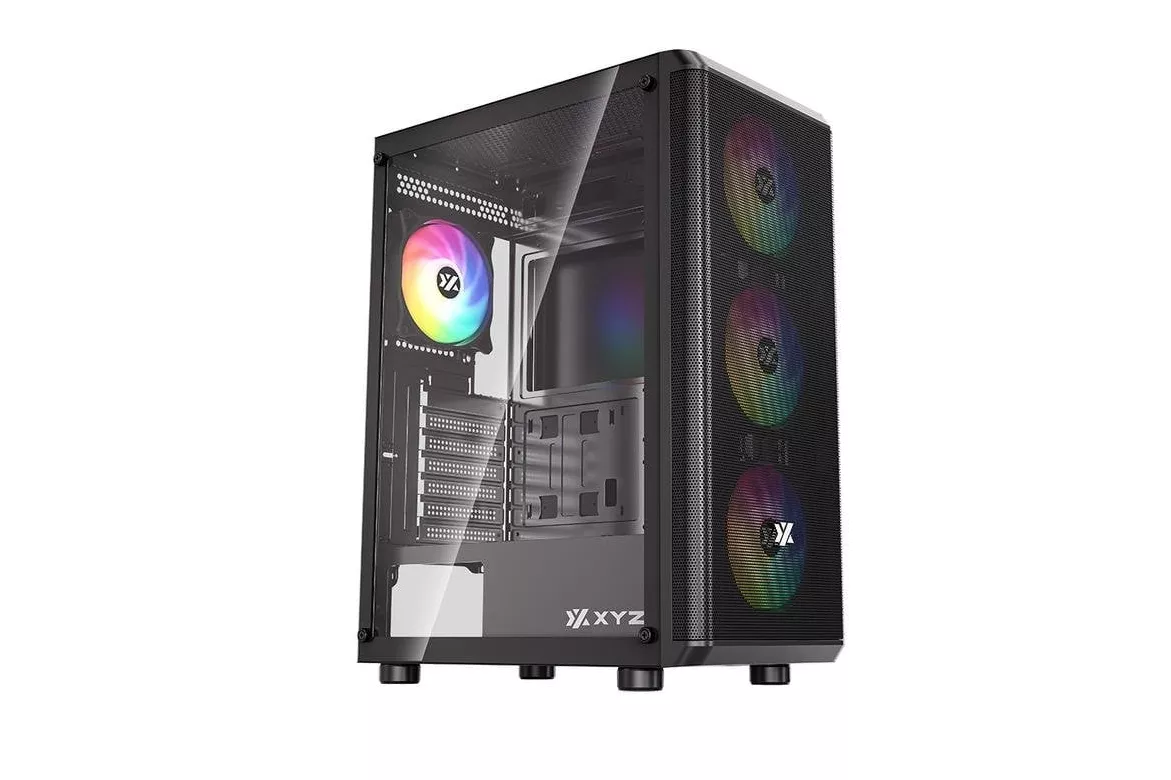 Carcasa PC XYZ AIRONE 60 Mesh Black ATX/Micro ATX/ITX