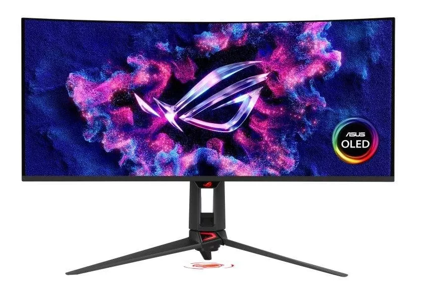 Monitor Asus ROG Swift PG34WCDN 34" UltraWide QHD 360Hz OLED Curvo G-SYNC FreeSync HDR10