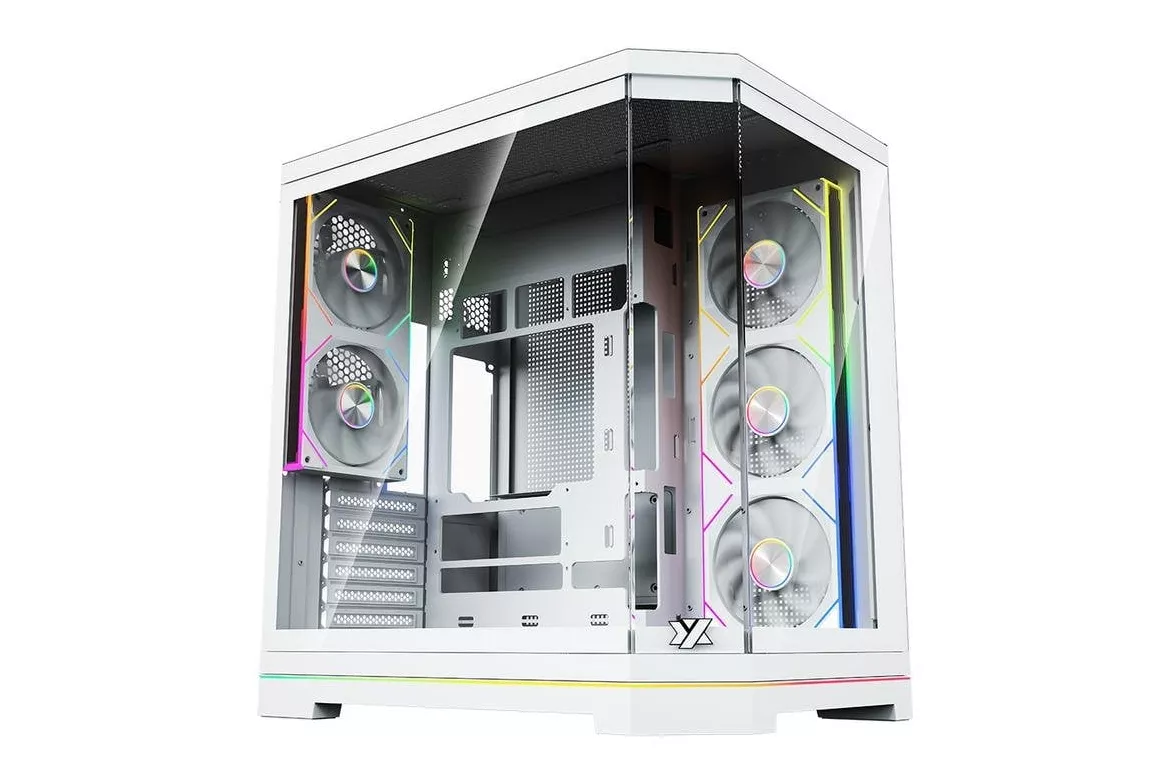 Torre PC Carcasa PC XYZ NEUTRON X White Midi Tower ATX Gaming
