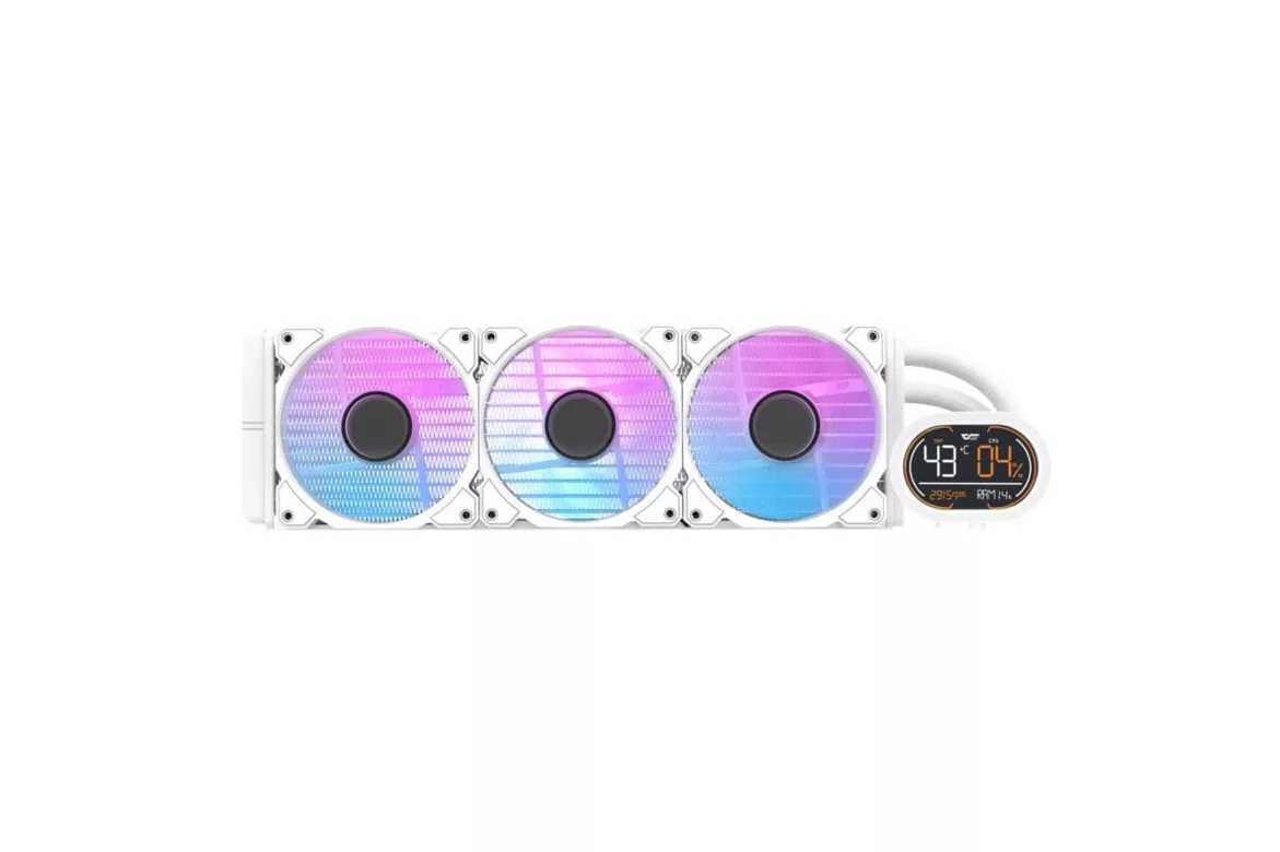 Refrigeraci&oacute;n L&iacute;quida darkFlash DH360D 360mm 3 Ventiladores RGB Display