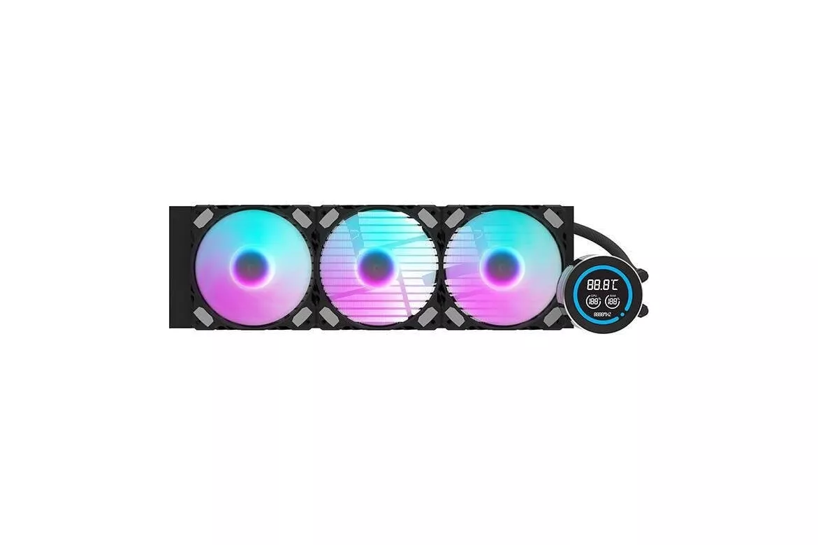 Refrigeraci&oacute;n L&iacute;quida darkFlash DN-D360 360mm 3 Ventiladores ARGB LCD