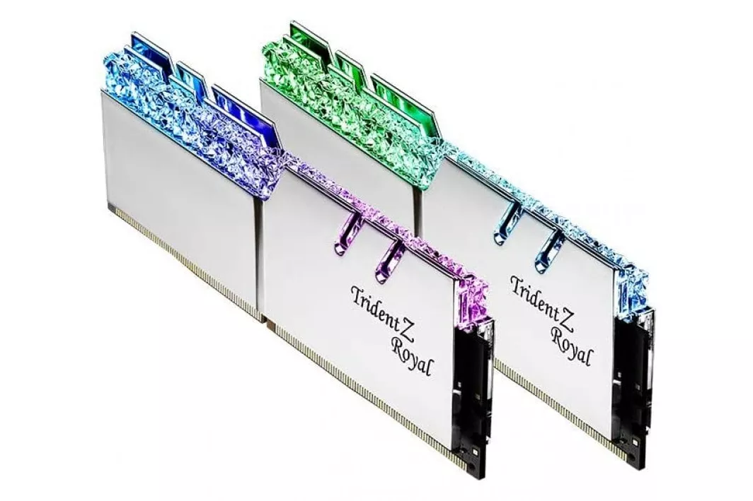G.Skill Trident Z Royal DDR4 3600MHz 32GB 2x16GB CL14 Plata