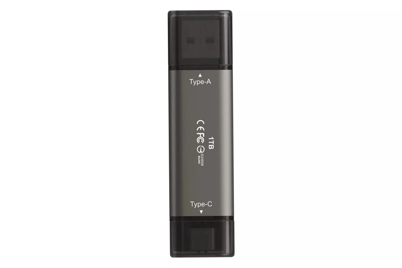 Disco Duro Team Group X2 MAX DRIVE 1TB SSD USB 3.2 Gen2 Dual Interface 1000MB/s