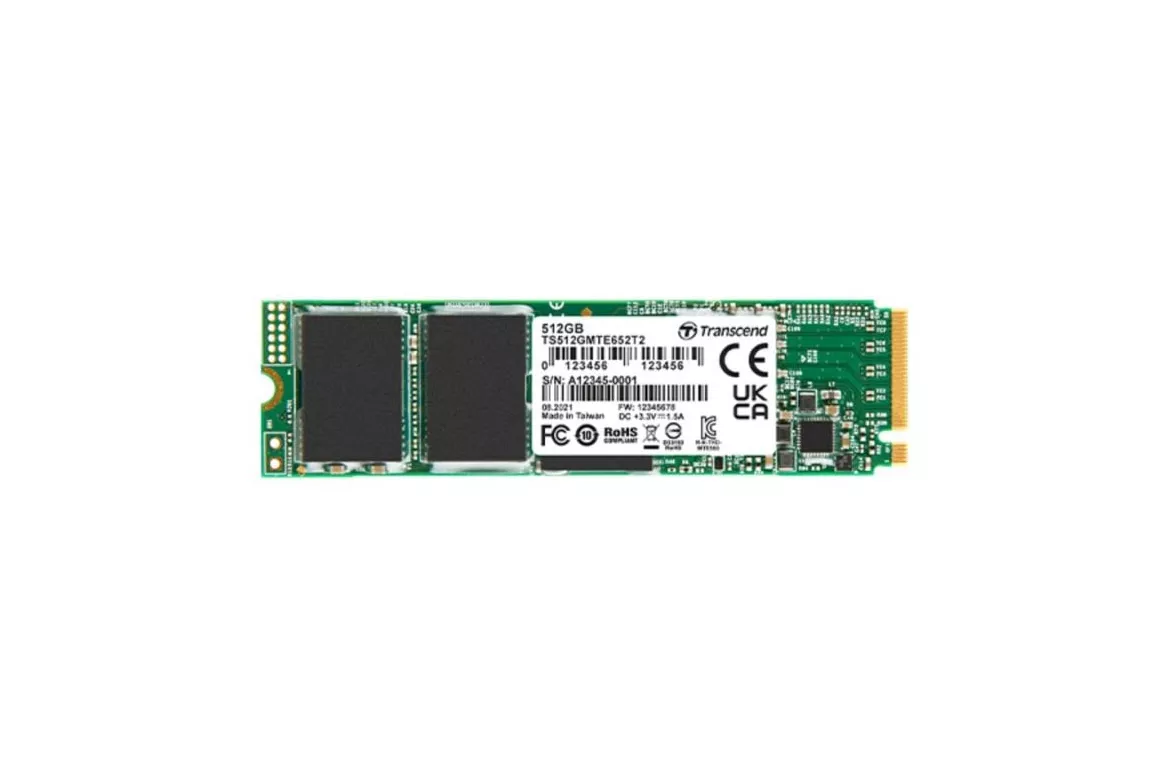 Disco Duro Transcend MTE652T2 64 GB SSD M.2 NVMe PCIe 3.1 x4