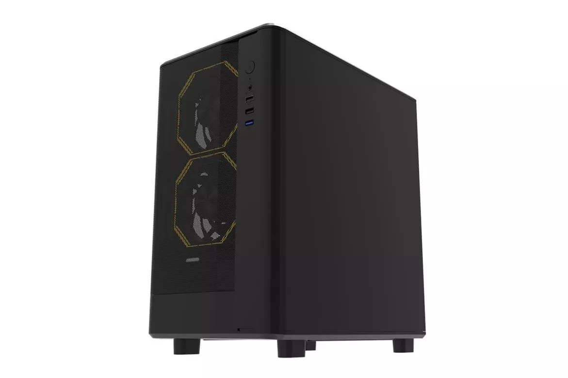 Torre PC Caja PC Darkflash DB330M Mesh Negra M-ATX/ITX Vidrio Templado