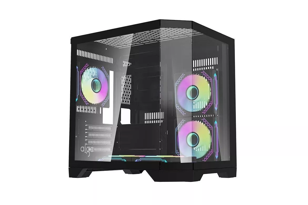 Caja PC Darkflash FT350 Mini Tower 5 ventiladores ARGB Negro
