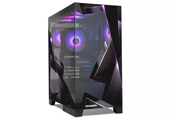 Torre PC NOX Hummer GLOCK ARGB Semitorre ATX Cristal Templado USB-C Negra - Nyx Edition