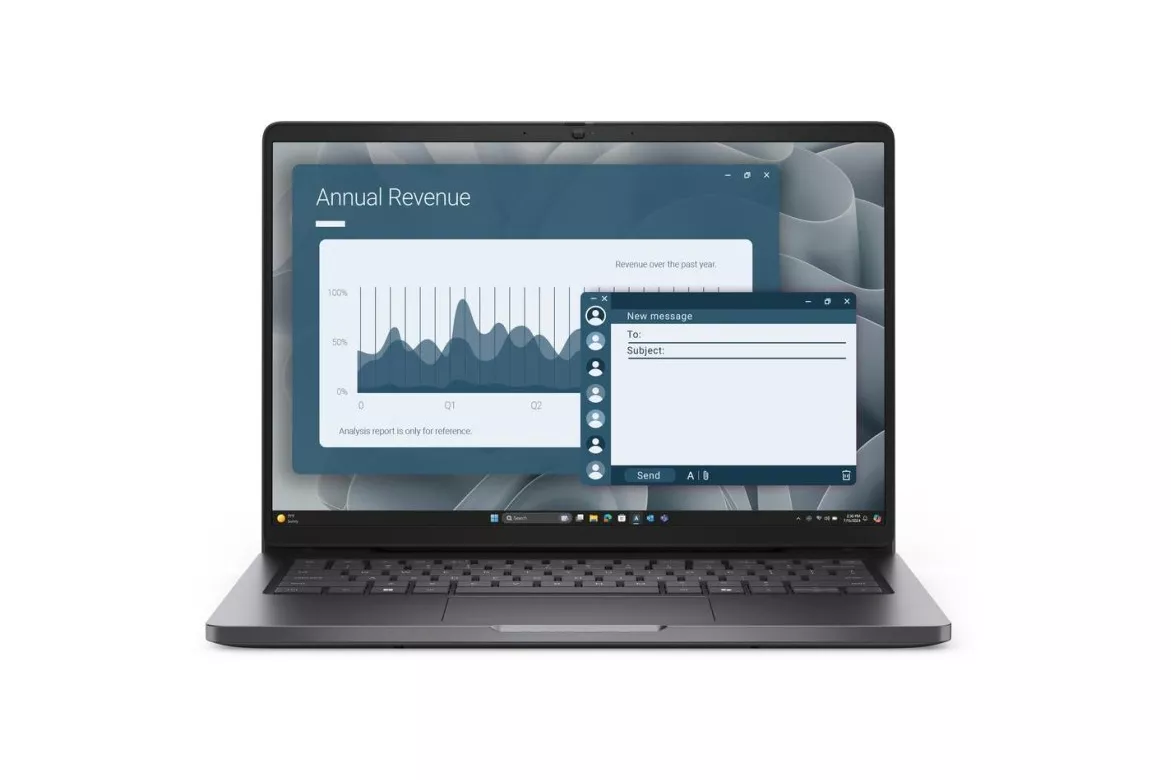 Port&aacute;til Dell Pro 14 PC14255 14" AMD Ryzen 5 220 8GB 256GB SSD Radeon 740M Windows 11 Pro