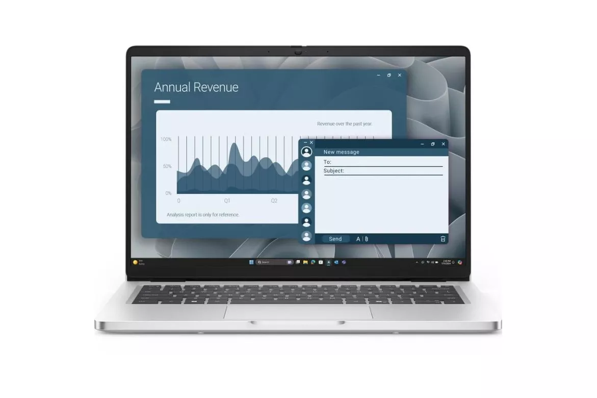 Port&aacute;til Dell Pro 14 PC14255 14" AMD Ryzen AI 7 PRO 350 16GB Radeon 860M 1TB SSD Windows 11 Pro pantalla antirreflejo