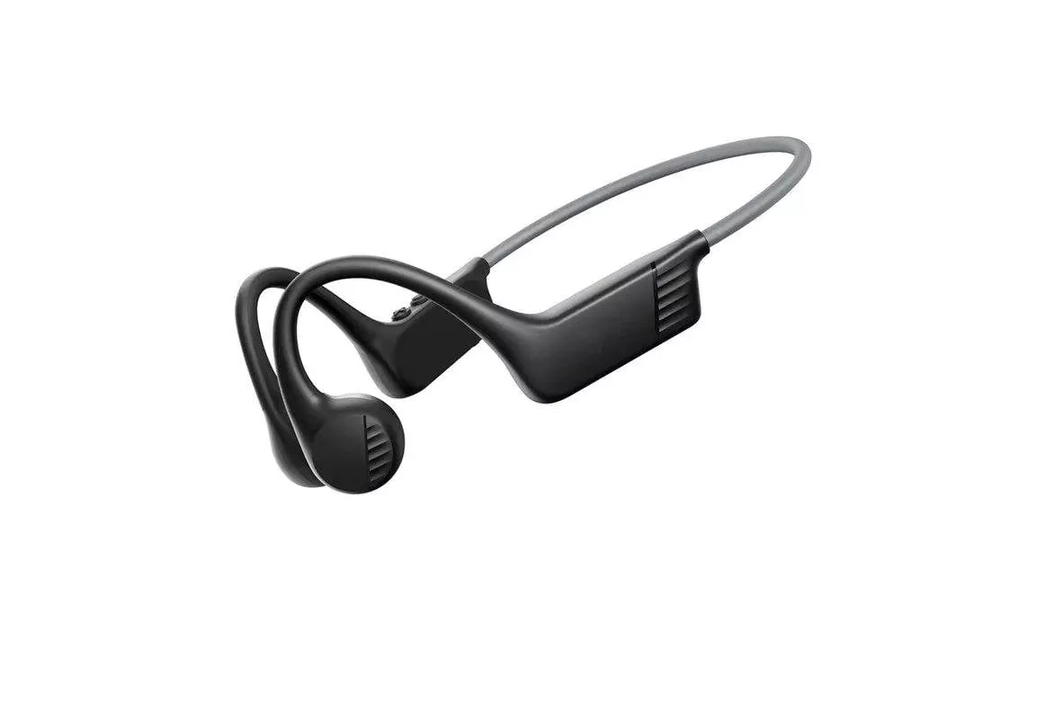Auriculares Gen&eacute;ricos inal&aacute;mbricos Bluetooth 5.4 conducci&oacute;n &oacute;sea IP66 para deporte negro