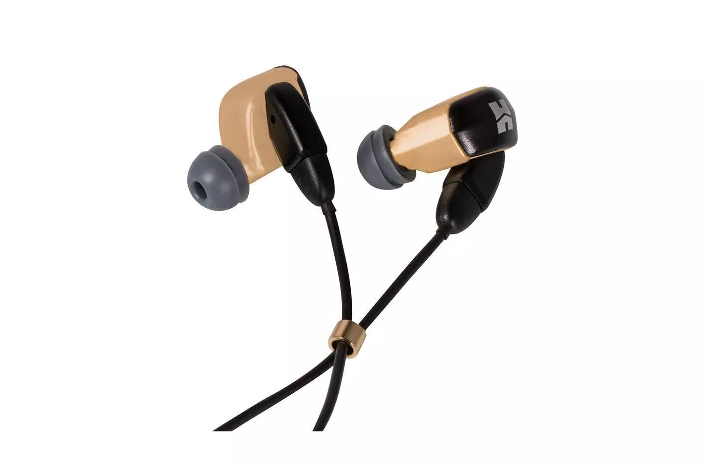 Auriculares HiFiMAN RE2000 Pro Gold con cable para uso anal&iacute;tico, acabado dorado