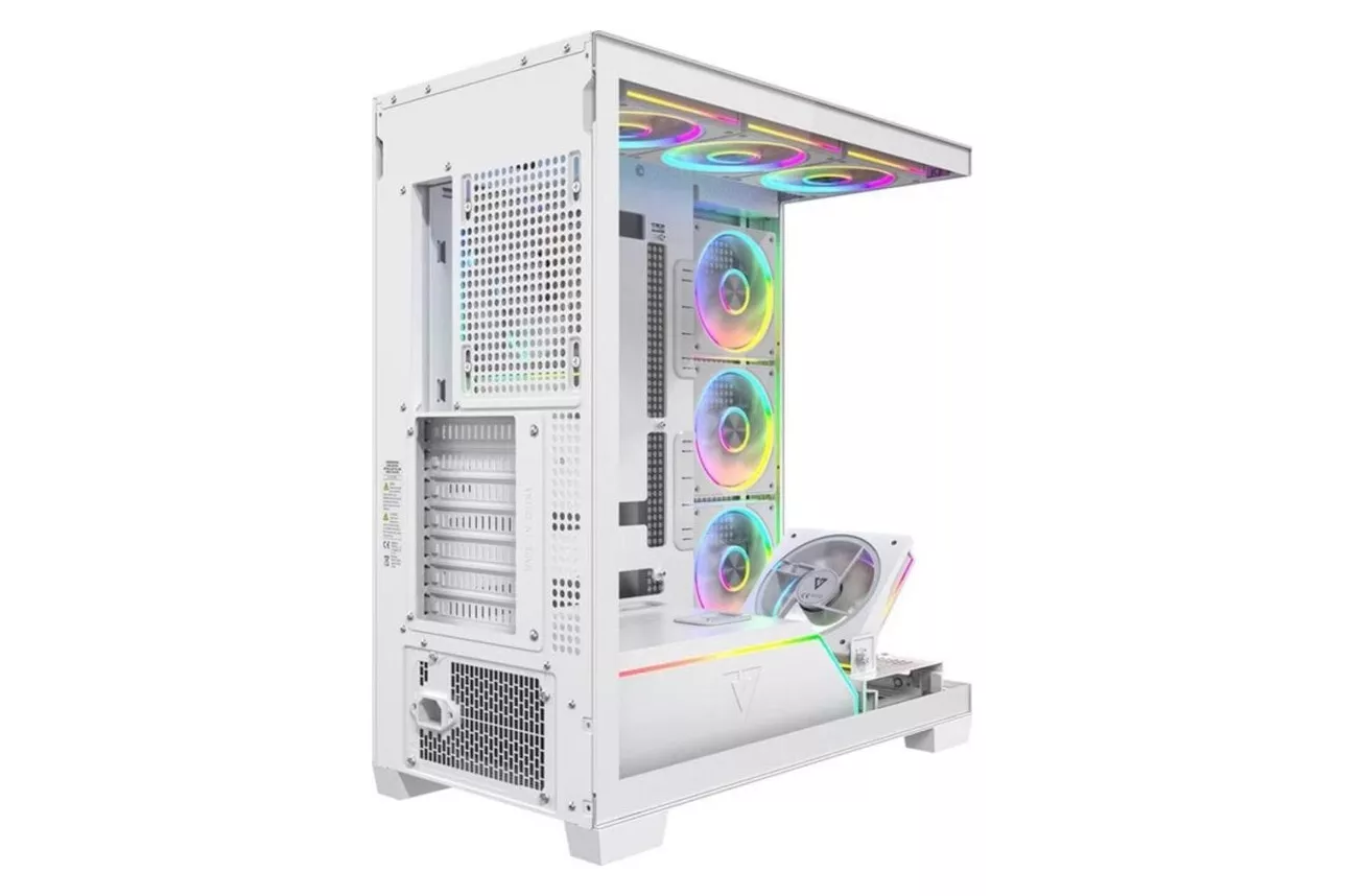 Caja PC Modecom Volcano Stellar Plus ARGB Midi Tower 8F Vidrio Templado