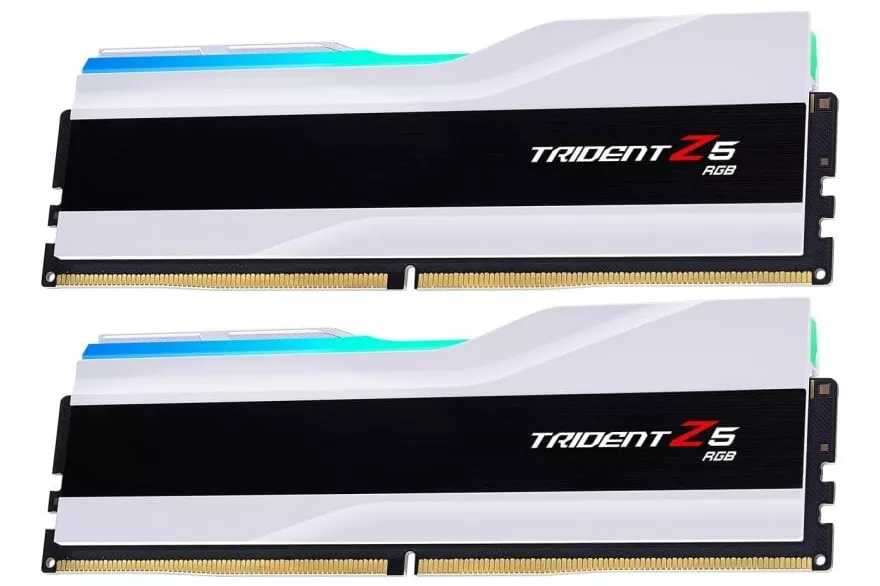 G.Skill Trident Z5 RGB Blanco Mate DDR5 6000MHz 32GB 2x16GB CL32