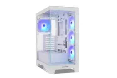 Torre PC NOX Hummer GLOCK ARGB Semitorre ATX Cristal Templado USB-C Blanca - By B0rjaCS