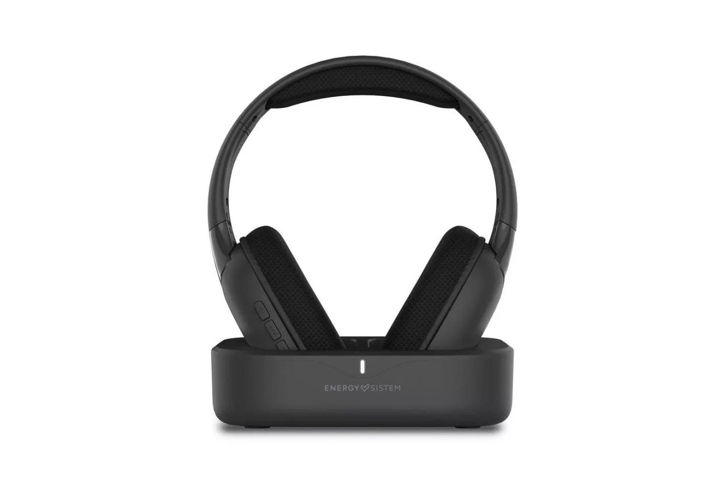 Auriculares Energy Sistem SoundReel TV inal&aacute;mbricos Bluetooth para TV con base de carga negros