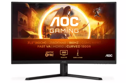 AOC CQ32G4VE 32" LCD Fast VA Quad HD HDMI