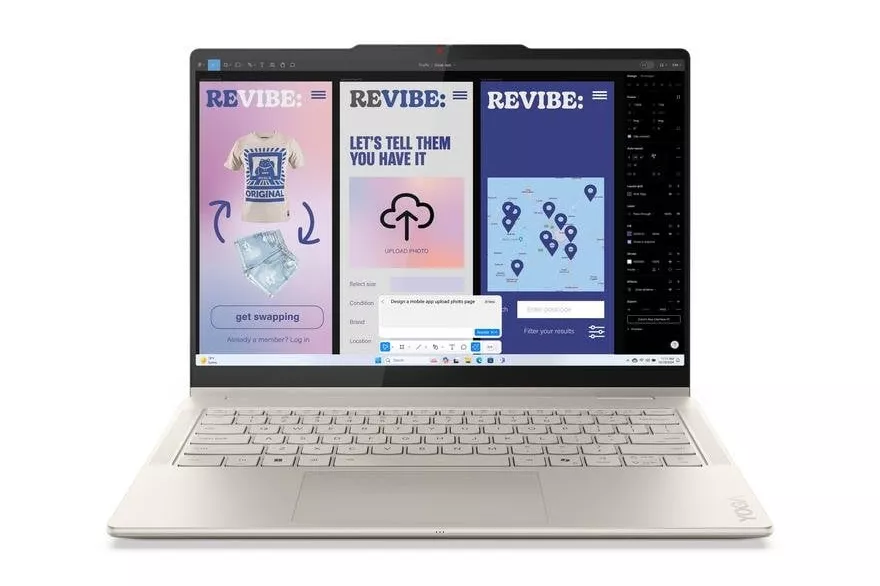 Port&aacute;til Lenovo Yoga 7 2 en 1 14ILL10 14 pulgadas Intel Core Ultra 7 258V 32GB Pantalla OLED 2.8K 1TB SSD Gr&aacute;ficos Intel Arc 140V Windows 11 Home