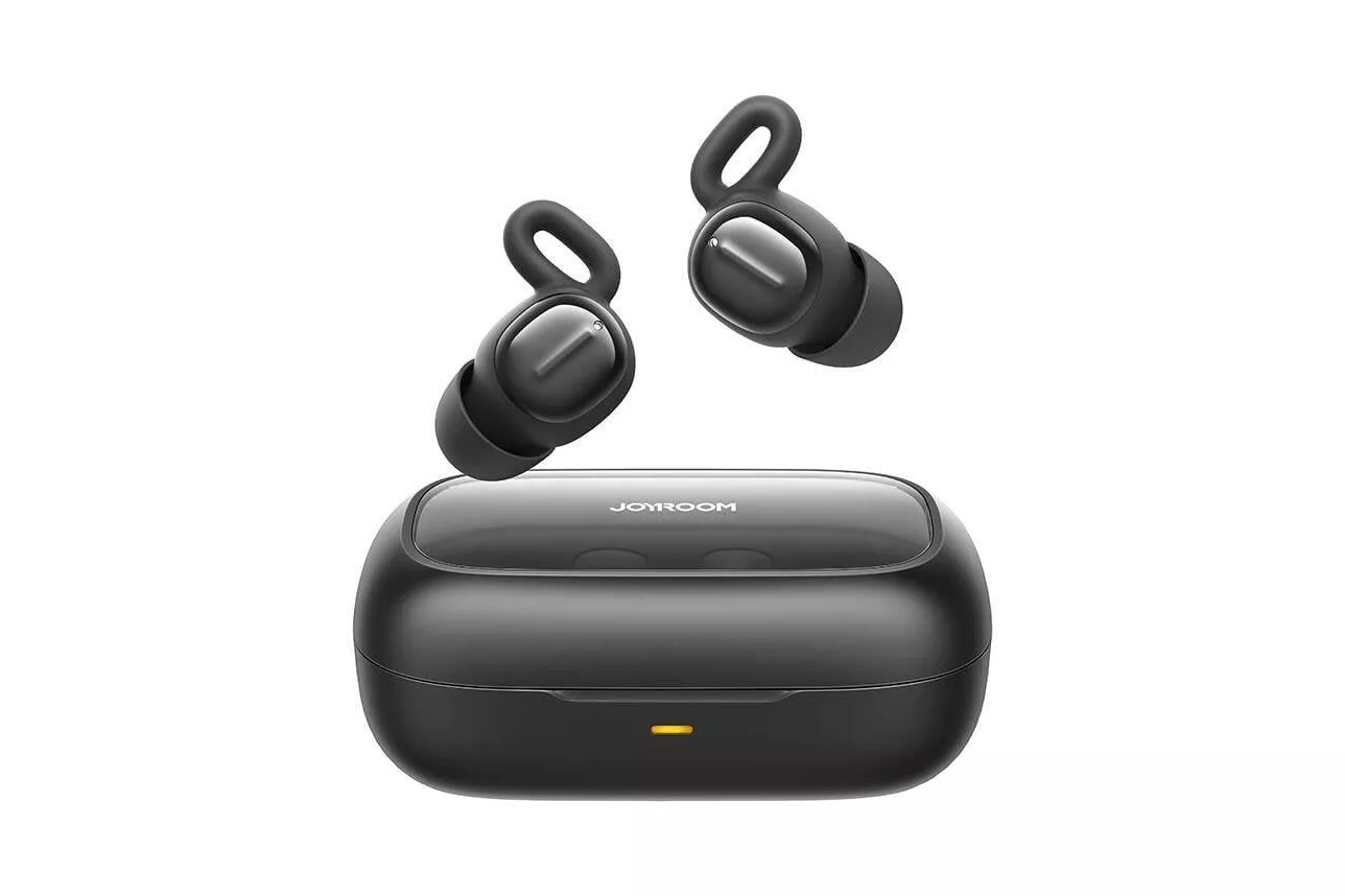 Auriculares Joyroom JR-TS1 inal&aacute;mbricos Bluetooth 5.3 TWS con carga r&aacute;pida negro