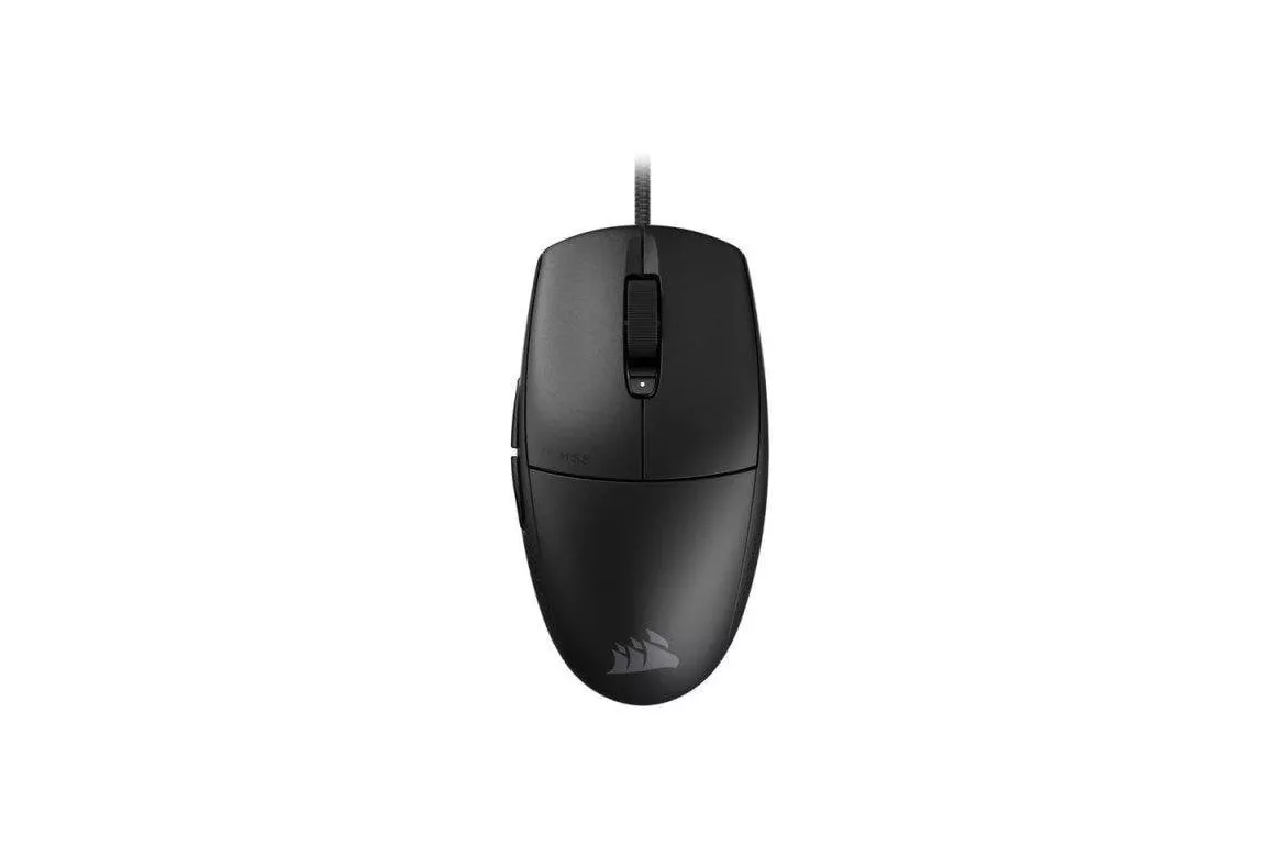 Rat&oacute;n Corsair M55 Wired Sensor &Oacute;ptico 12400 DPI Negro con Alfombrilla MM100