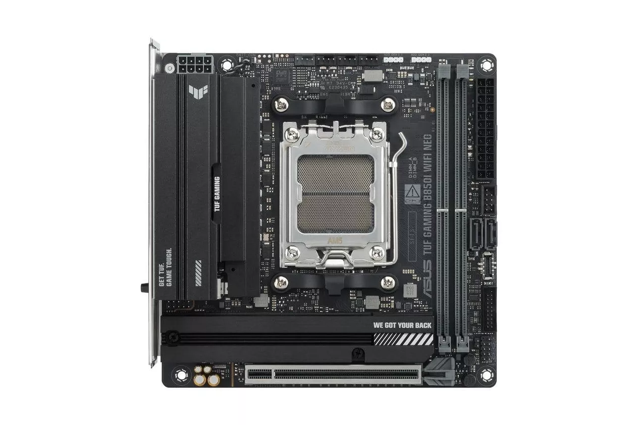 Placa Base ASUS TUF GAMING B850I WIFI NEO AMD B850 AM5 DDR5 Mini ITX WiFi 6E RGB