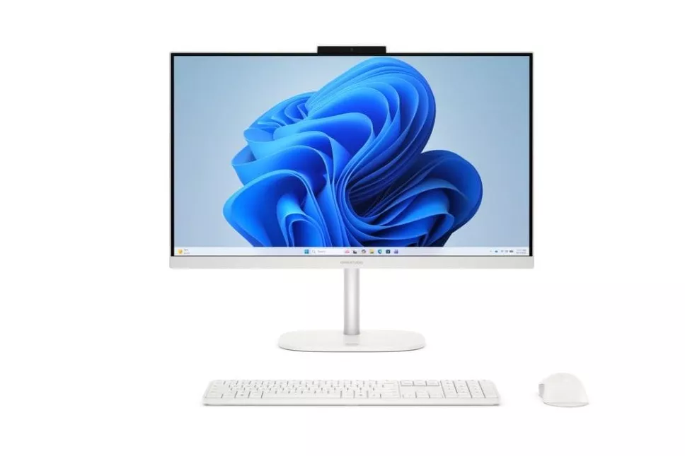Ordenador Todo en uno HP OmniStudio 24-cu0050ns Intel Core 7 240H 16GB 512GB SSD Intel Graphics 23.8" Windows 11 Home Blanco