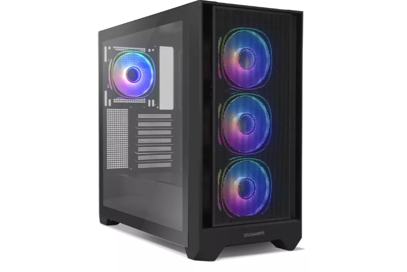 Torre PC NOX Hummer GLOCK ARGB Semitorre ATX Cristal Templado USB-C Negra By Imartz