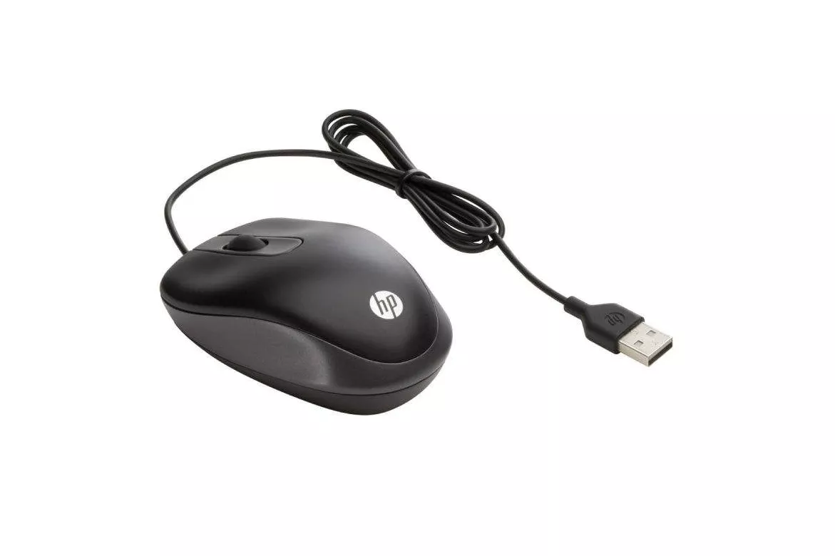Rat&oacute;n HP G1K28AA USB 1000 DPI Negro Ambidiestro Plug and Play
